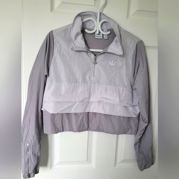 Adidas - Crop TRACK TOP - Picture 1 of 6